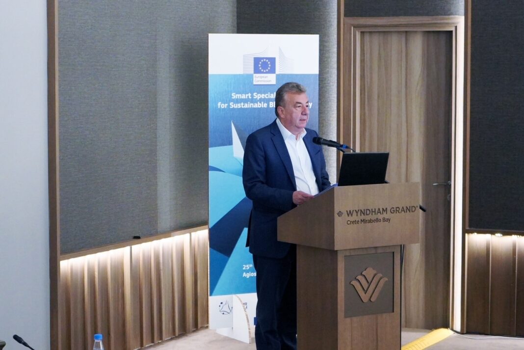 Στ. Αρναουτάκης: «Η Περιφέρεια Κρήτης είναι έτοιμη να πρωτοπορήσει και στην Γαλάζια Οικονομία»