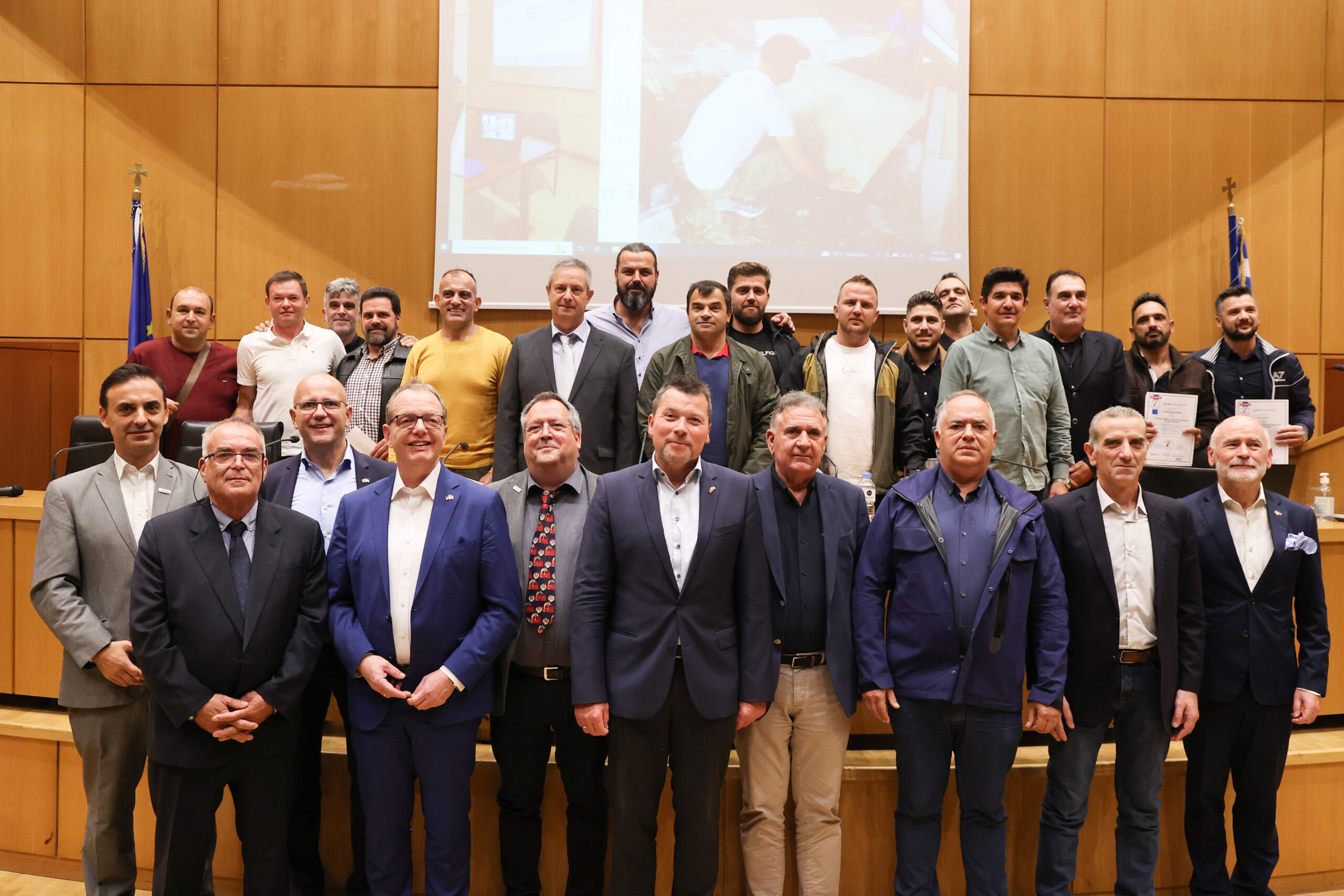 Ηράκλειο: Ολοκληρώθηκε με επιτυχία το εκπαιδευτικό πρόγραμμα «ΞΗΡΑ ΔΟΜΗΣΗ»