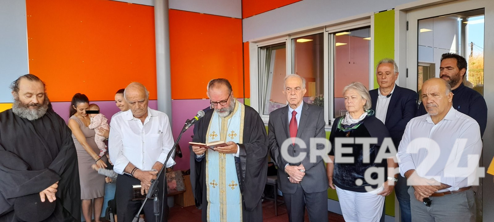 Εγκαινιάστηκε το νέο νηπιαγωγείο στην Αγία Αικατερίνη (εικόνες)