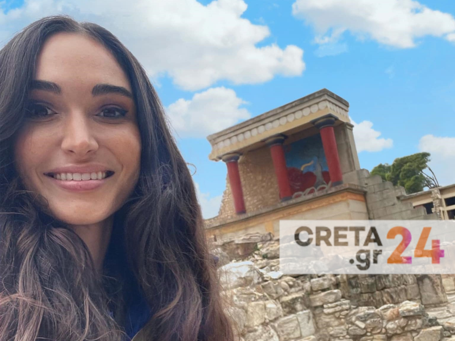 Το μοντέλο που εξεπλάγη γιατί βρήκε… πολλούς Έλληνες στην Κρήτη «ξαναχτυπά» με νέα ανάρτηση