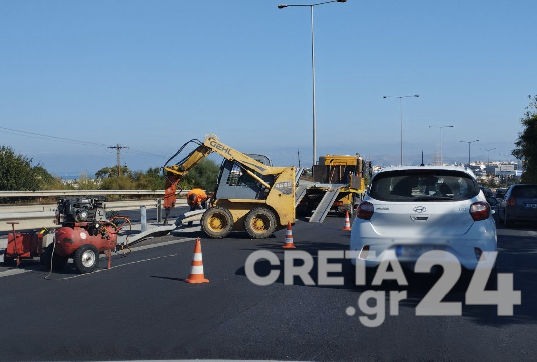 BOAK - Ηράκλειο: Ταλαιπωρίας συνέχεια για τους οδηγούς