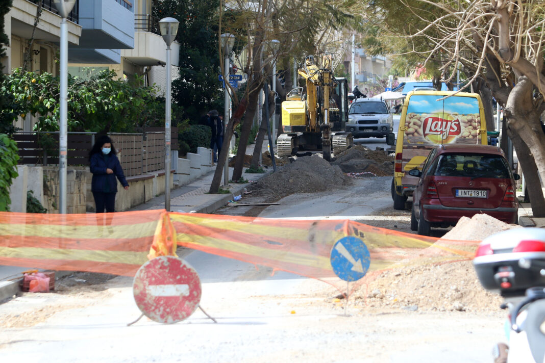 έργα από τη ΔΕΥΑΗ