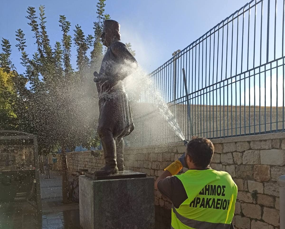 Στον Ξηροπόταμο η στοχευμένη παρέμβαση καθαριότητας του Δήμου Ηρακλείου
