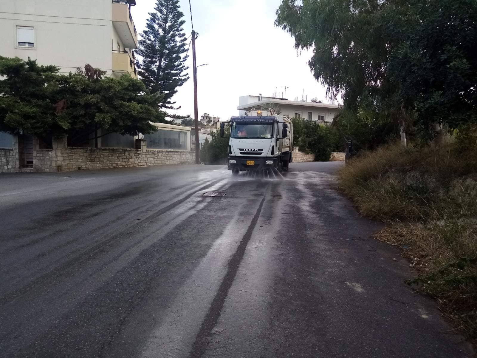 στοχευμένη δράση καθαριότητας του Δήμου Ηρακλείου