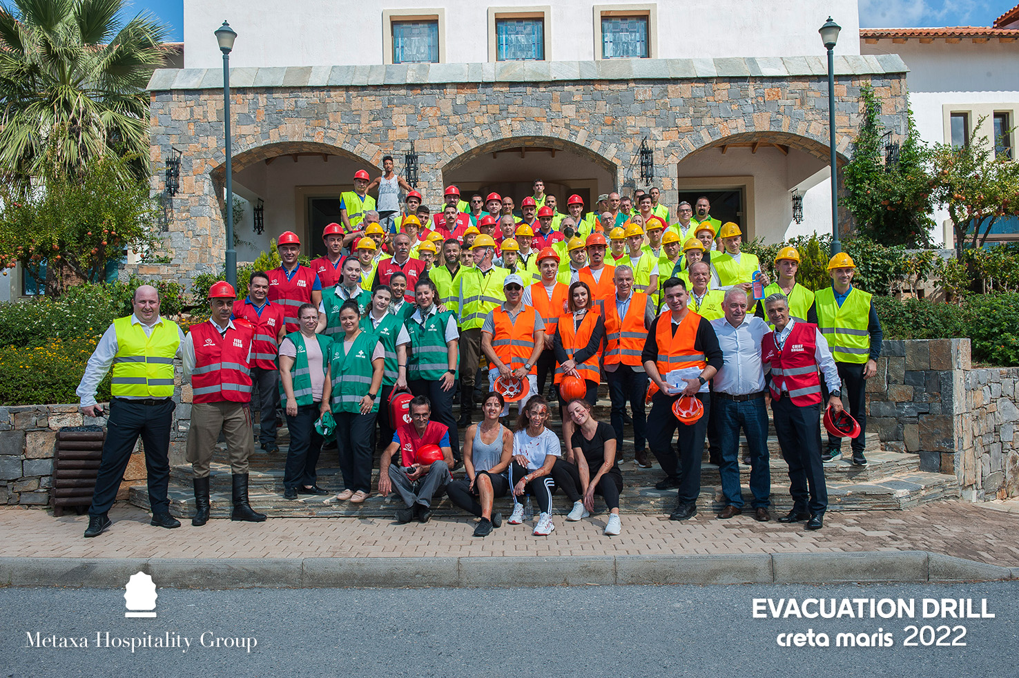Metaxa Hospitality Group: Με εντυπωσιακή επιτυχία η αναβαθμισμένη Ετήσια Άσκηση Εκκένωσης  στο CRETA MARIS