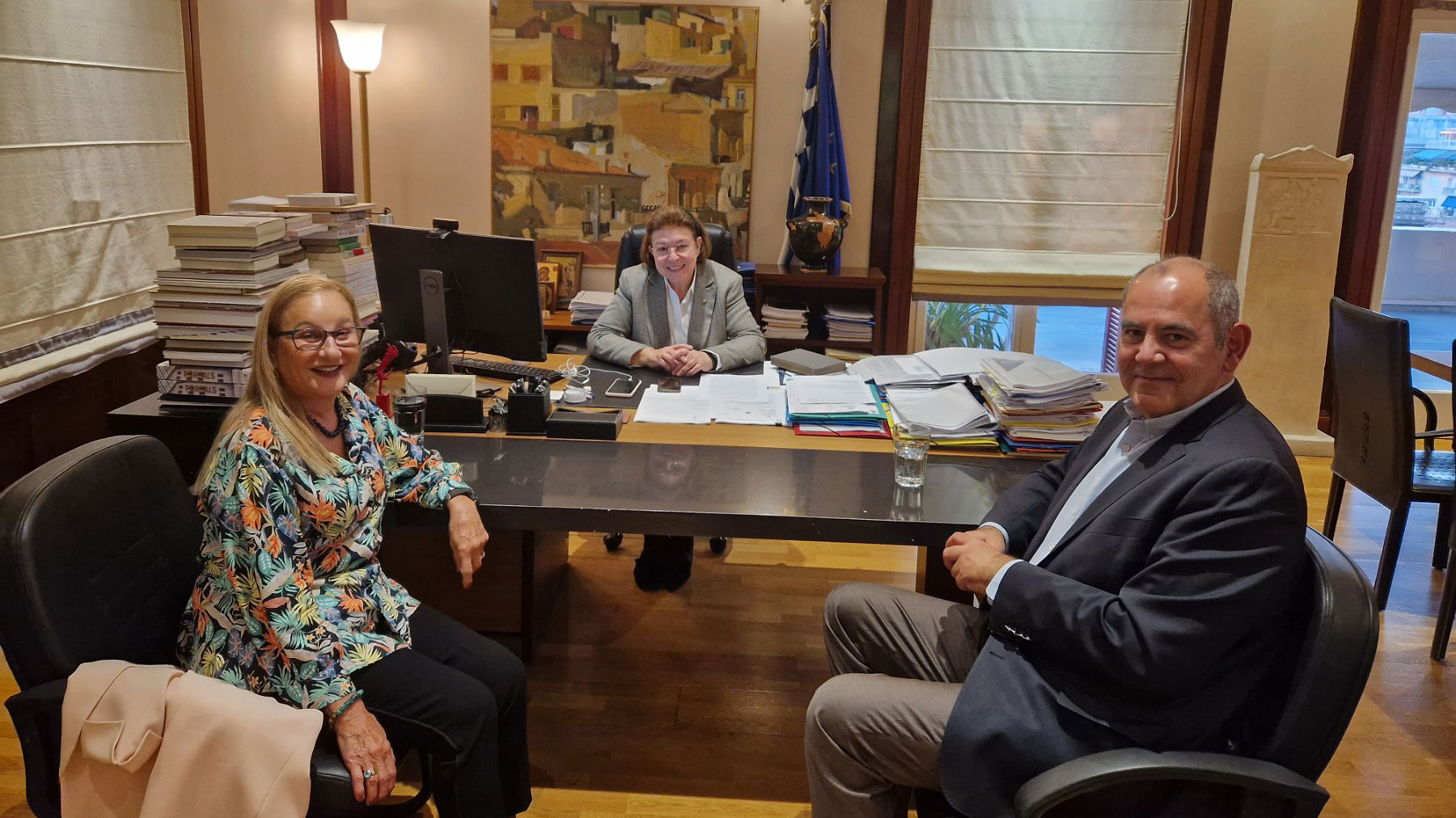 Η αρχαία Φαλάσαρνα στο επίκεντρο συνάντησης Διγαλάκη – Χατζηδάκη με την Υπουργό Πολιτισμού