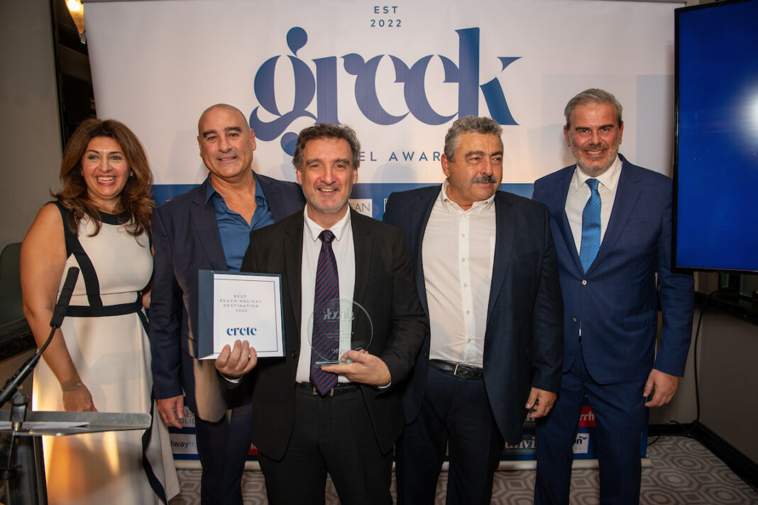 Τα Χανιά και η Κρήτη διακρίθηκαν στα Greek Travel Awards στο Λονδίνο