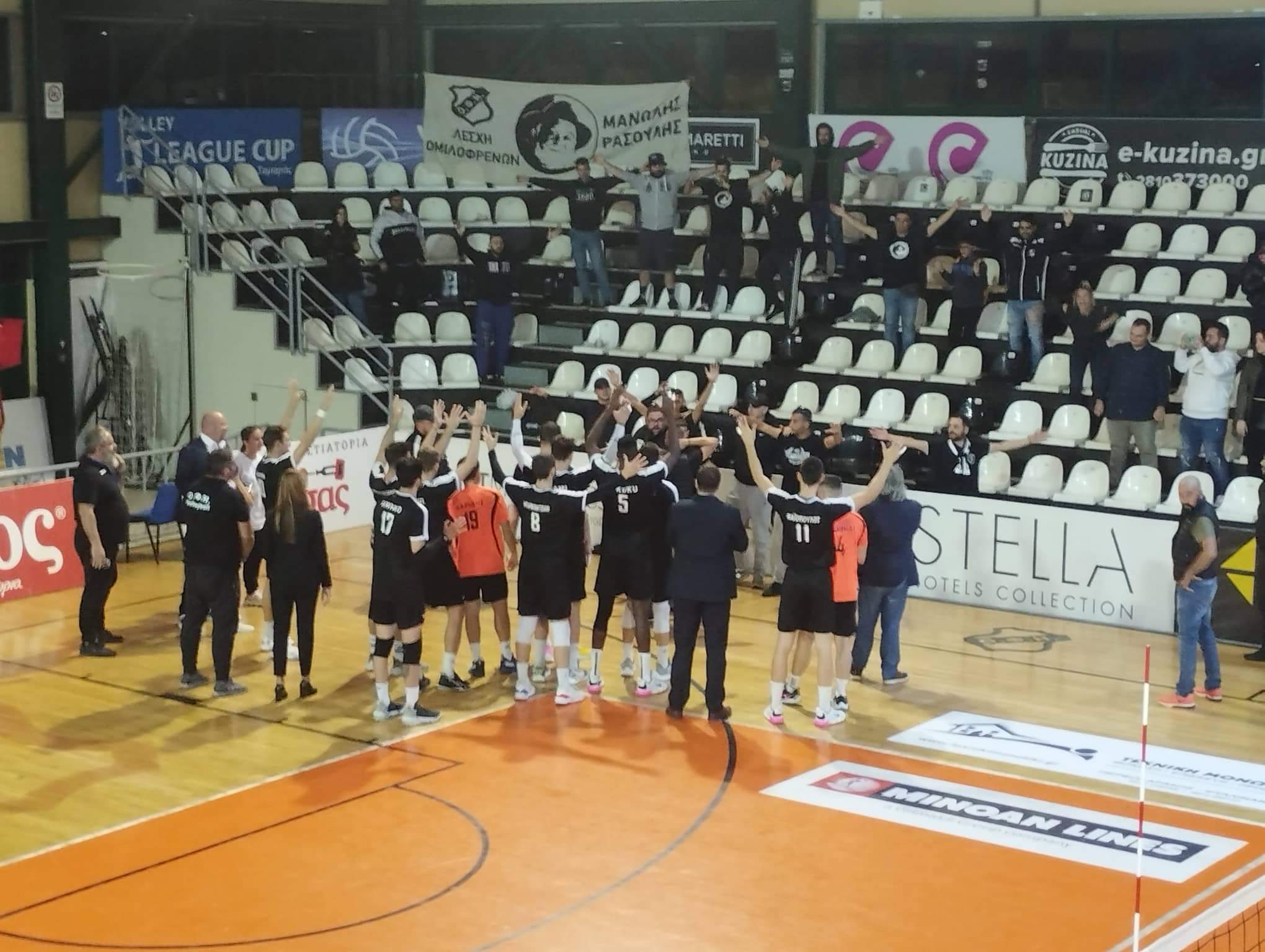 Το «ευχαριστώ» της ομάδας βόλει του ΟΦΗ στον κόσμο: «Συνεχίζουμε μαζί και για άλλες μεγάλες νίκες»