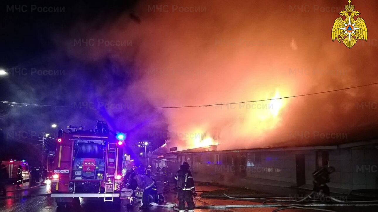 Τραγωδία στη Ρωσία: 15 νεκροί από πυρκαγιά σε καφέ