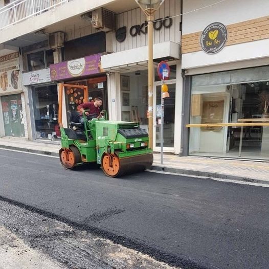 ασφαλτοστρώσεις στο Ηράκλειο