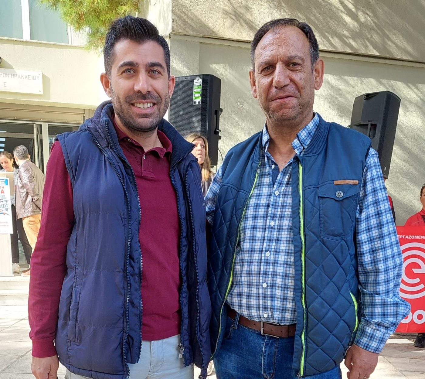 αιρετών εκπροσώπων στο ΠΥΣΠΕ Ηρακλείου, Ευχαριστήριο αιρετών εκπροσώπων στο ΠΥΣΠΕ Ηρακλείου