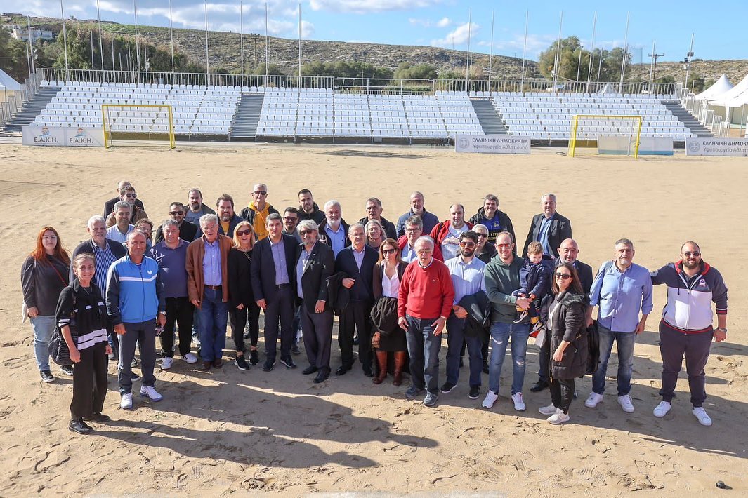 Στο Karteros Beach Sports Center οι αθλητικοί συντάκτες Ελλάδας και Κύπρου