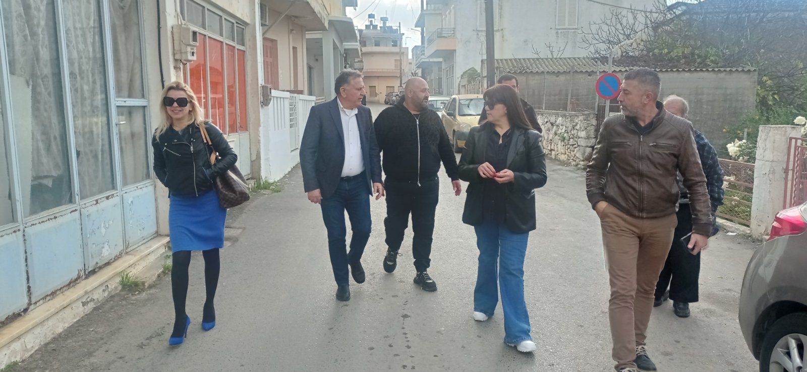 Κοντά στους κατοίκους,τους καταστηματάρχες και τους εμπόρους της λαϊκής αγοράς του Καστελλίου ο Δήμαρχος Μινώα Πεδιάδας