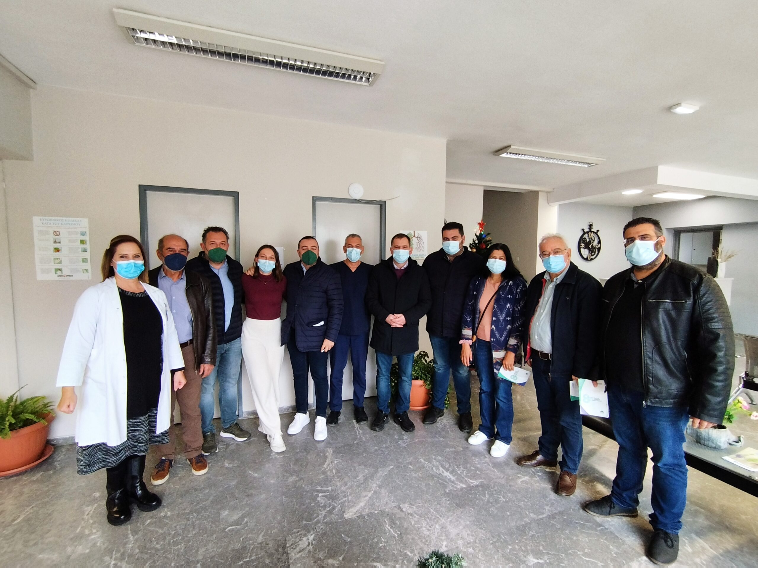 Στο Κέντρο Υγείας Αγίας Βαρβάρας η Ν.Ε. ΠΑΣΟΚ Ηρακλείου