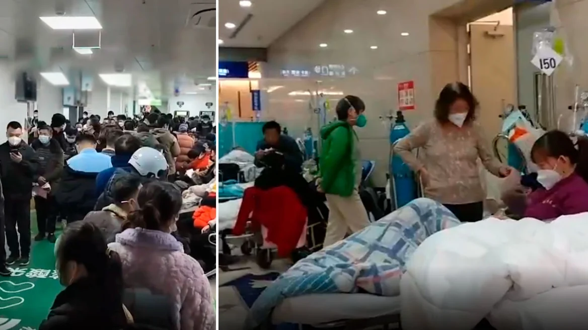 Κορωνοϊός: Παγκόσμια ανησυχία για το ξέσπασμα της Covid στην Κίνα – Καταρρέουν τα νοσοκομεία