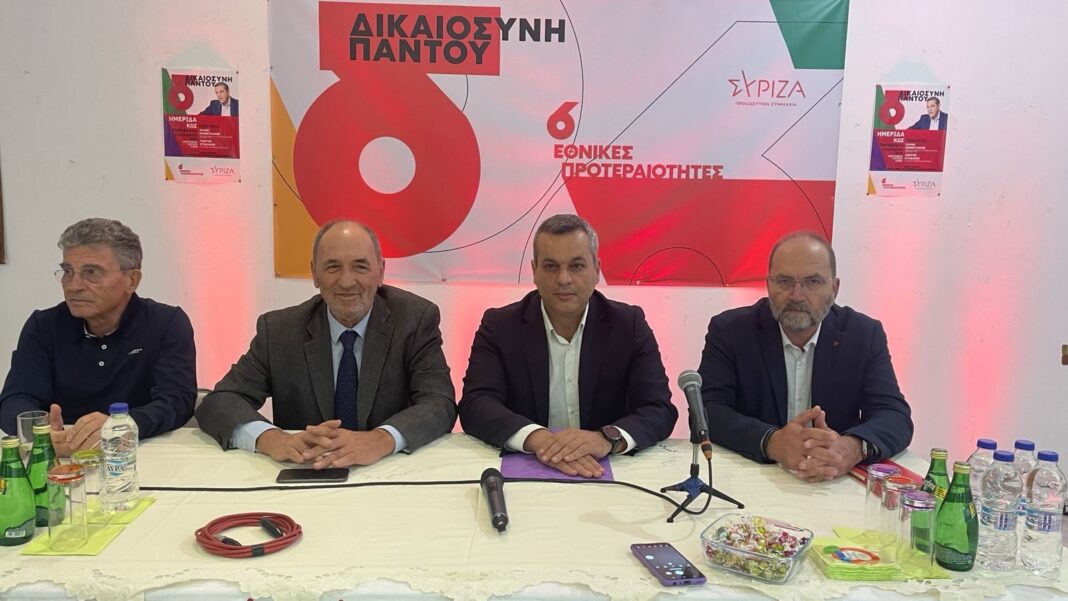 Με επιτυχία η εκδήλωση του ΣΥΡΙΖΑ στην Κω με ομιλητές τον Χάρη Μαμουλάκη και τον Γιώργο Σταθάκη