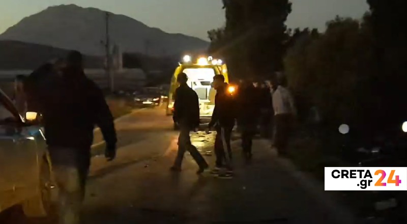 Τραγωδία στην Κρήτη – Νεκροί δύο άνδρες σε τροχαίο (βίντεο)