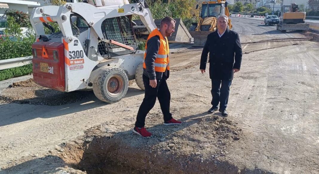 Προχωράνε τα αντιπλημμυρικά έργα από τον Κόμβο Αλικαρνασού έως τον Κόμβο Καλλιθέας