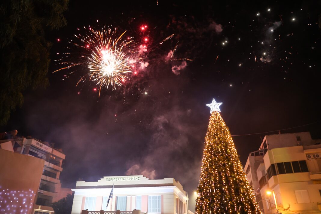 Την Παρασκευή η φωταγώγηση του Χριστουγεννιάτικου Δέντρου στο Ηράκλειο