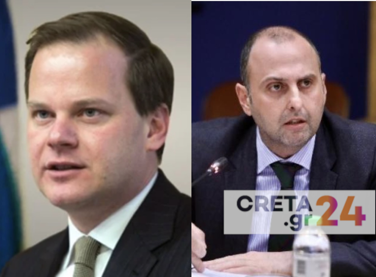 Στην Κρήτη Κ. Καραμανλής και Γ. Καραγιάννης