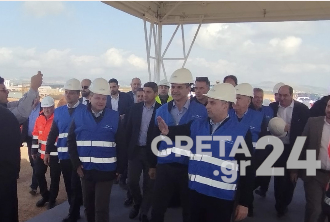 Μητσοτάκης από Καστέλι: Η Κρήτη επιτέλους αποκτά ένα αεροδρόμιο αντάξιο της αναπτυξιακής της δυναμικής
