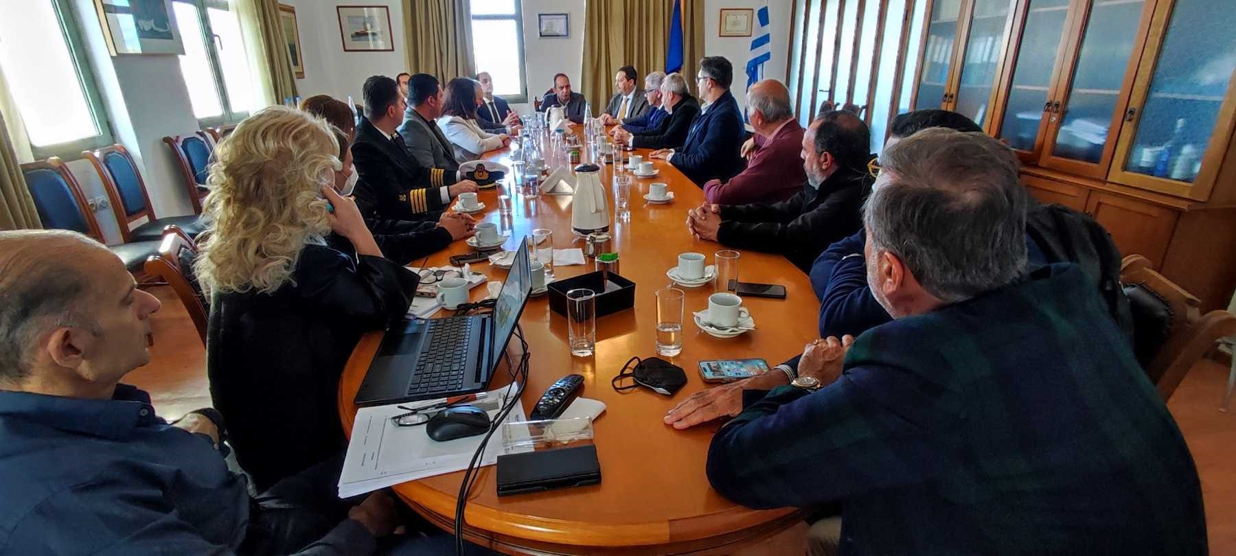 Τον Οργανισμό Λιμένος Ηρακλείου επισκέφθηκε ο Γ. Πλακιωτάκης