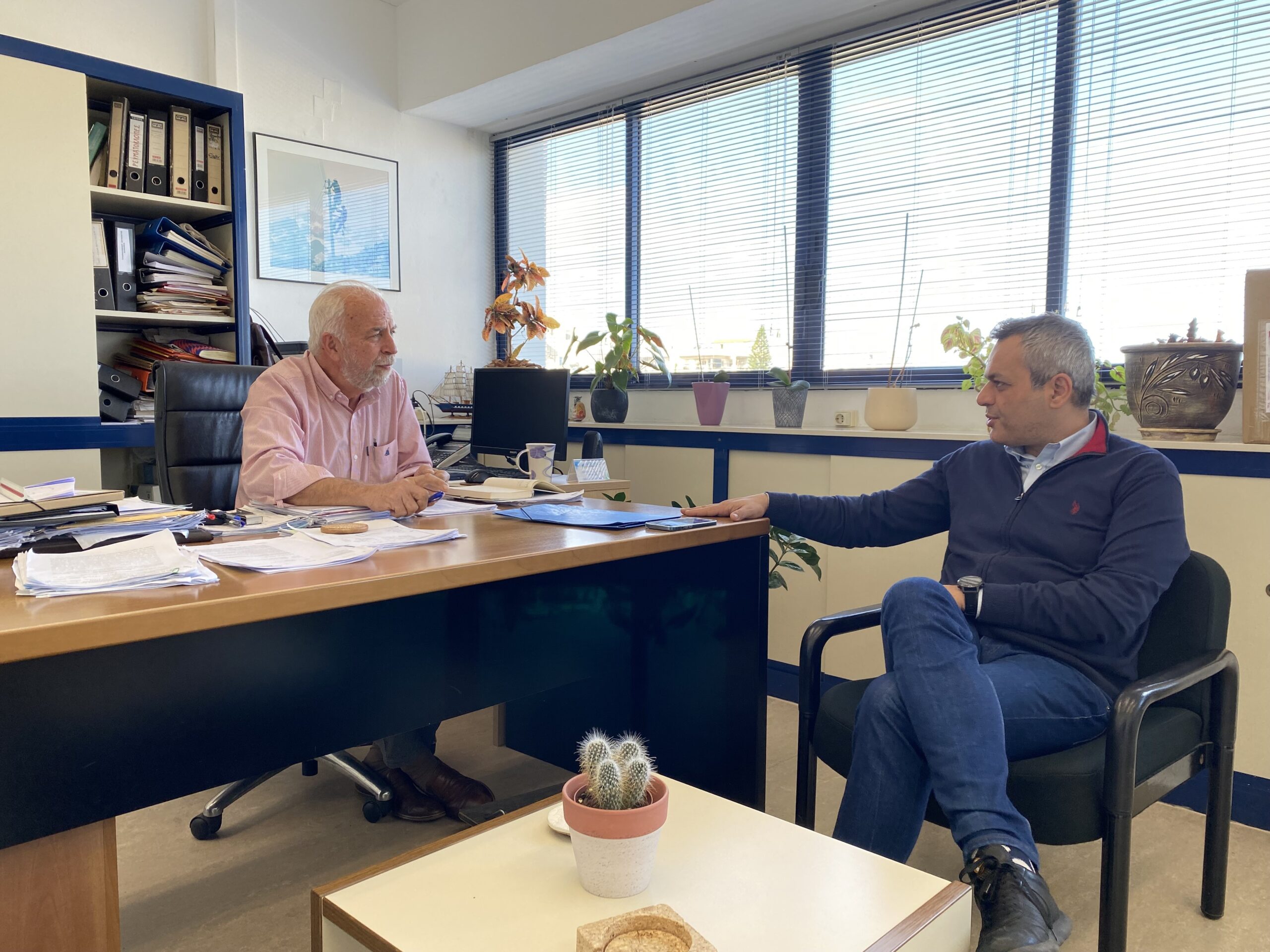 Στον ΔΕΔΔΗΕ ο Χάρης Μαμουλάκης