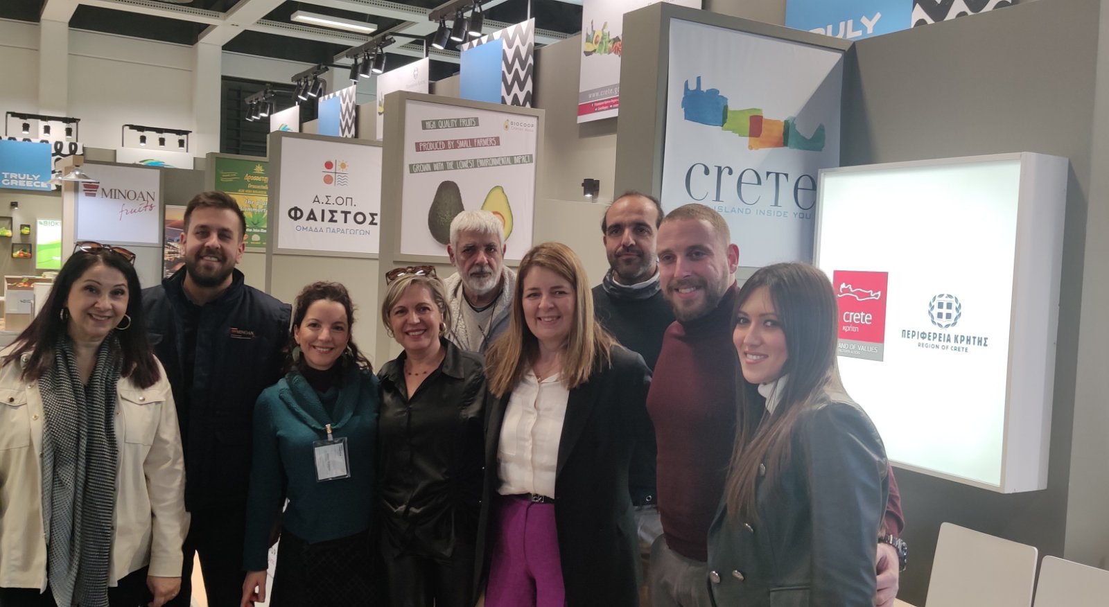 Επιτυχής η συμμετοχή της Περιφέρεια Κρήτης στο Βερολίνο στην έκθεση FRUIT LOGISTICA 2023