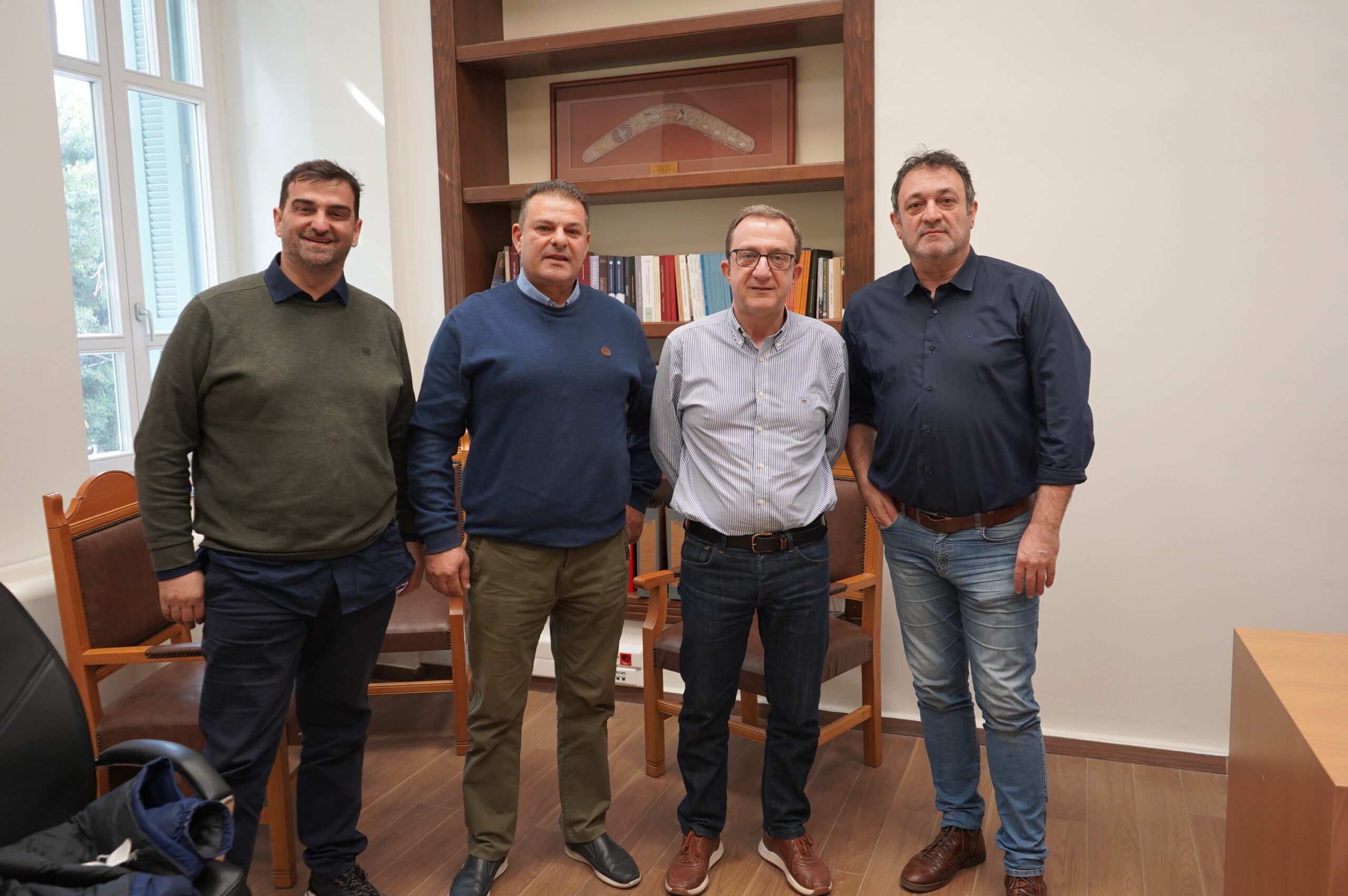 Στον νέο πρόεδρο του Περιφερειακού Συμβουλίου Κρήτης ο Στ. Βοργιάς