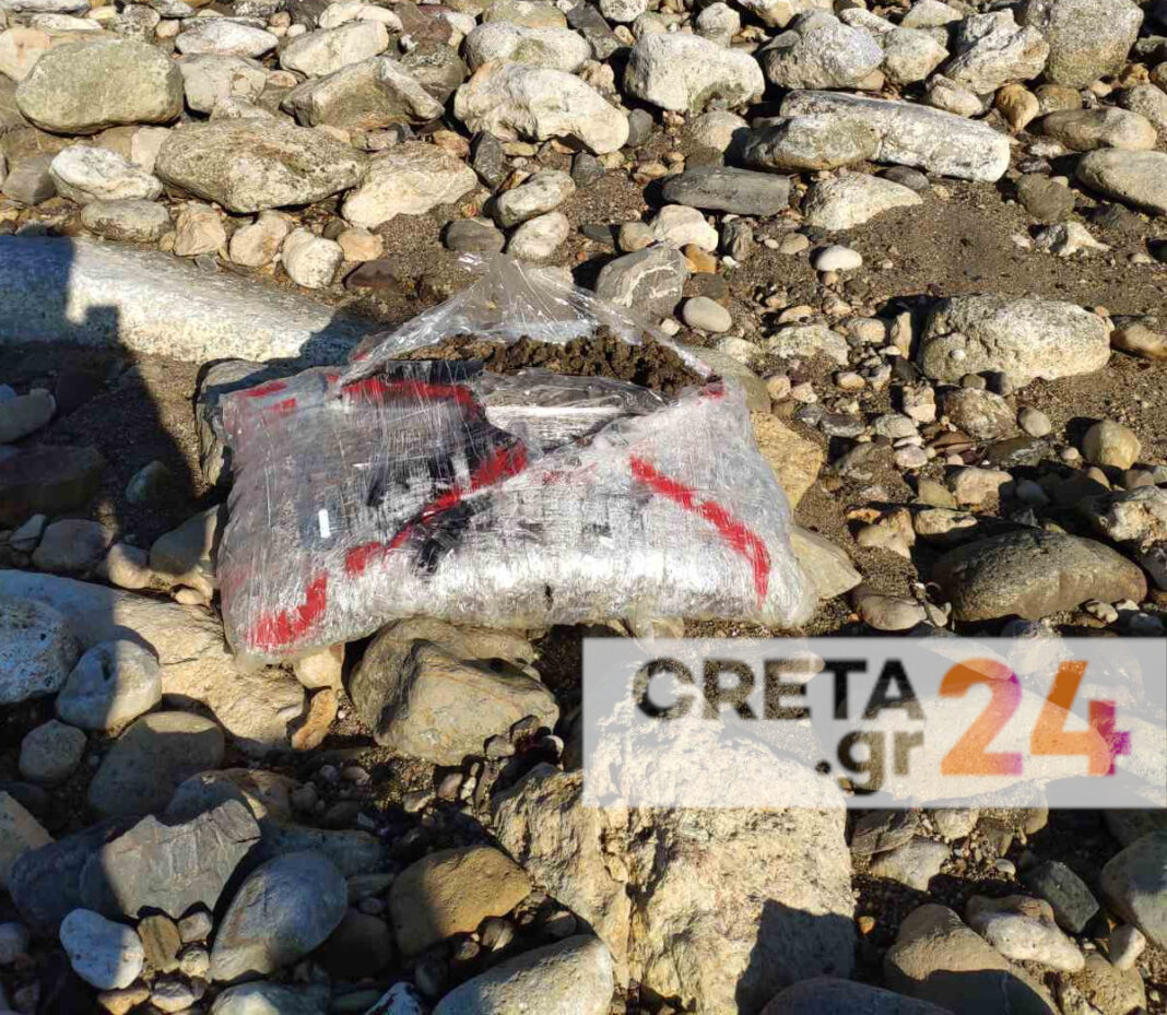 Επιβεβαίωση Creta24: Εντοπίστηκαν νέες συσκευασίες με ναρκωτικά σε παραλία της Κρήτης