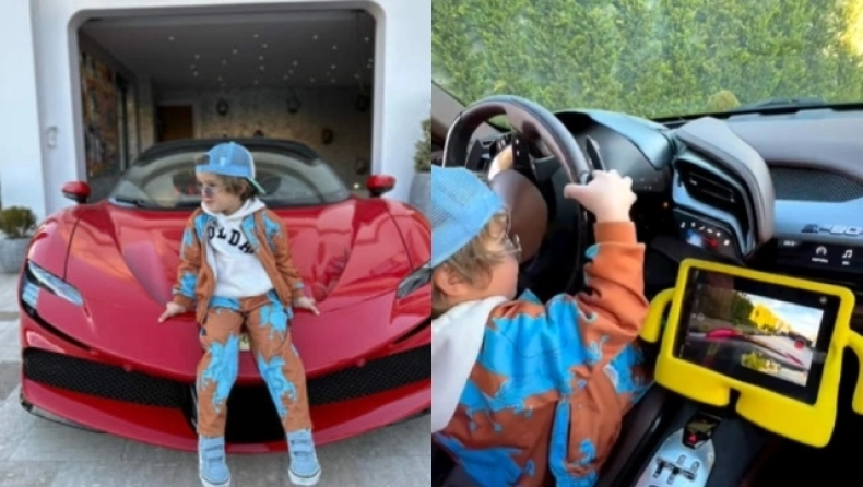 Viral ο πιτσιρικάς ηλικίας τριών ετών που παρκάρει αμάξι αξίας 380.000€
