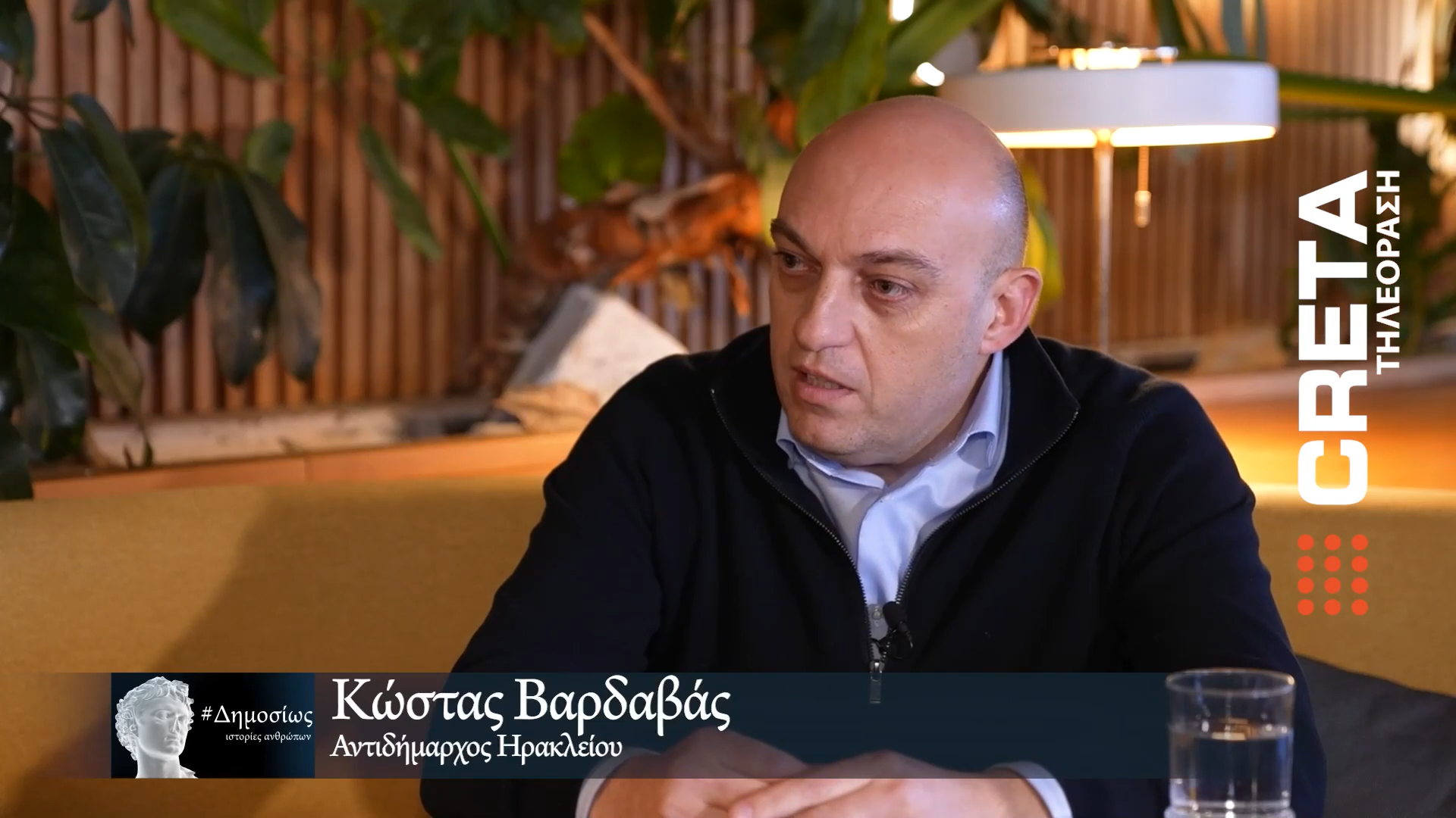 Βαρδαβάς στο CRETA: «Το ερώτημα είναι: Τι δήμαρχο χρειάζεται το Ηράκλειο;»