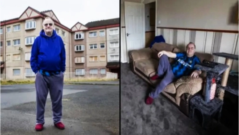 Ο τελευταίος άνθρωπος στον «πιο μοναχικό δρόμο» ξόδεψε 2.000 λίρες για να διακοσμήσει διαμέρισμά του