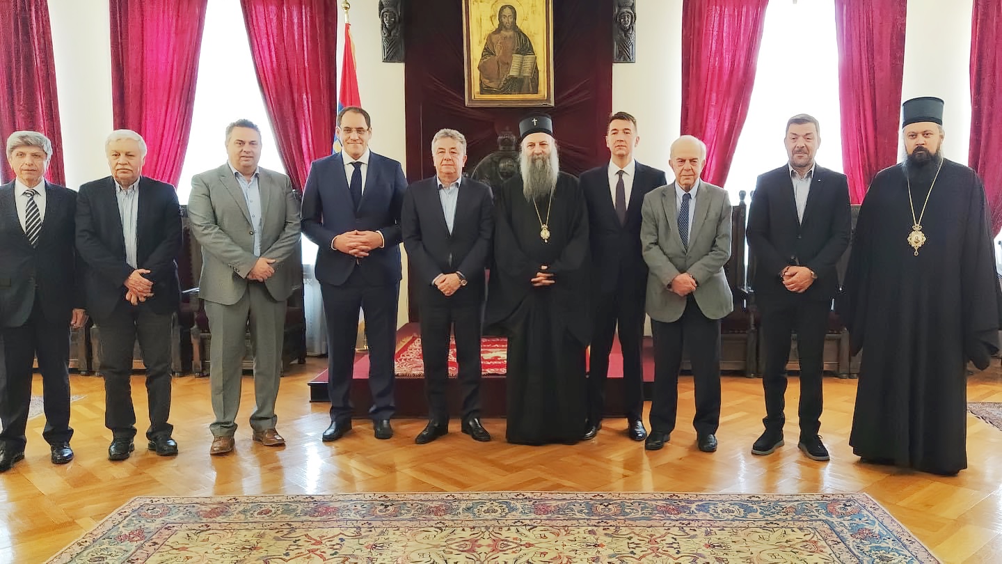 Με τον Πατριάρχη Σερβίας συναντήθηκε η κρητική αντιπροσωπεία