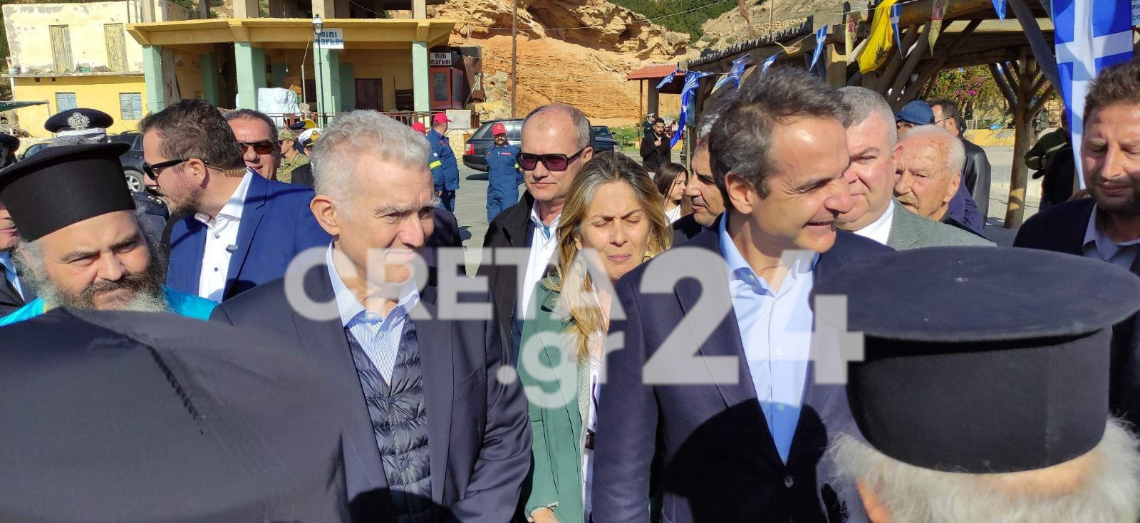 Μανούσος Βολουδάκης, Γαύδος, Κυριάκος Μητσοτάκης,