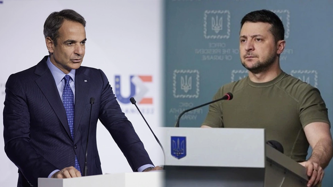 Συνάντηση Μητσοτάκη – Ζελένσκι: Πλήρης η στήριξη της Ελλάδας στην ευρωπαϊκή προοπτική της Ουκρανίας