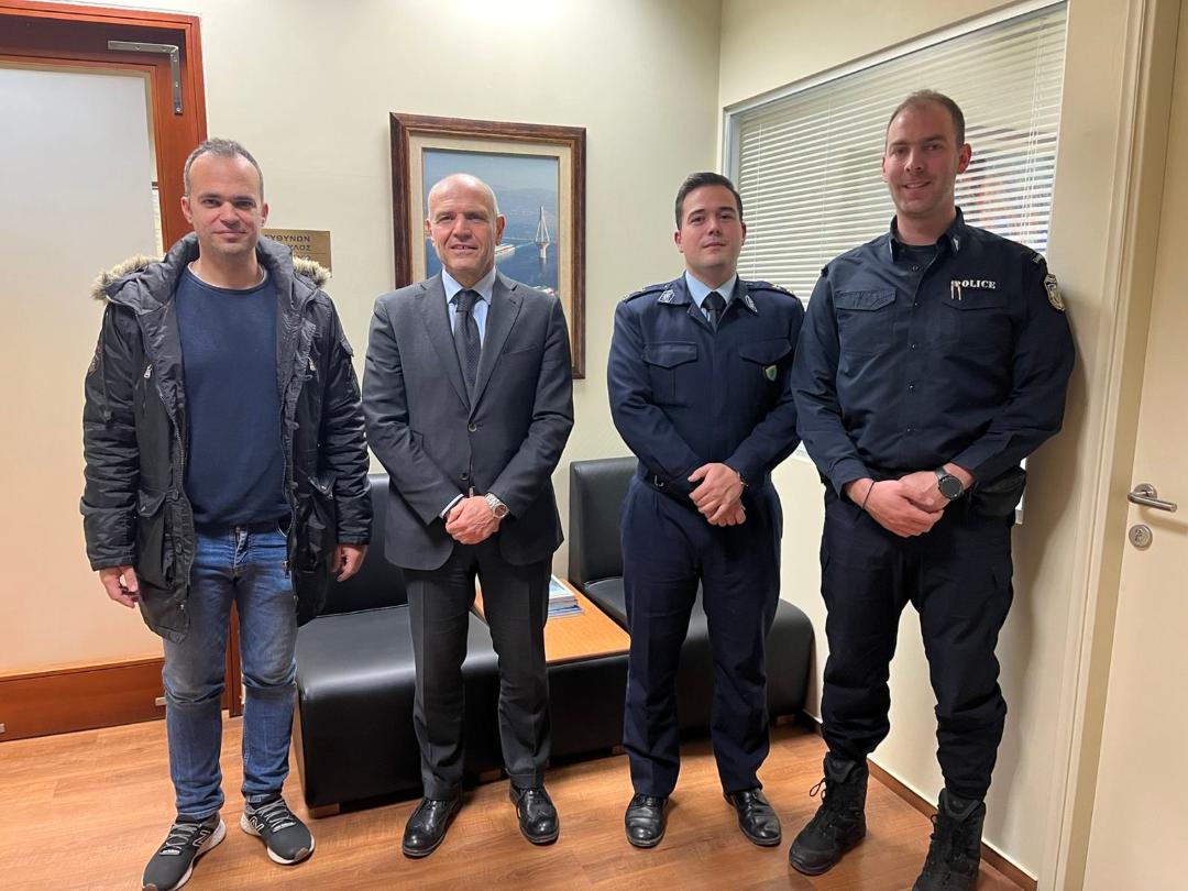 Με τον Λ. Σιγάλα συναντήθηκαν αστυνομικοί του Ηρακλείου