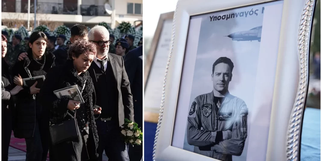 Πτώση Phantom F-4: Θρήνος στην κηδεία του υποσμηναγού Μάριου – Μιχαήλ Τουρούτσικα