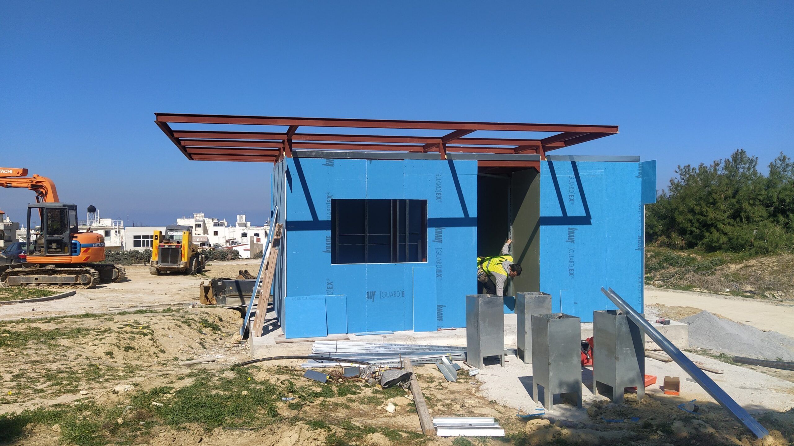 Αυτοψία του Δημάρχου Ηρακλείου στα έργα ανάπλασης των Ενετικών τειχών