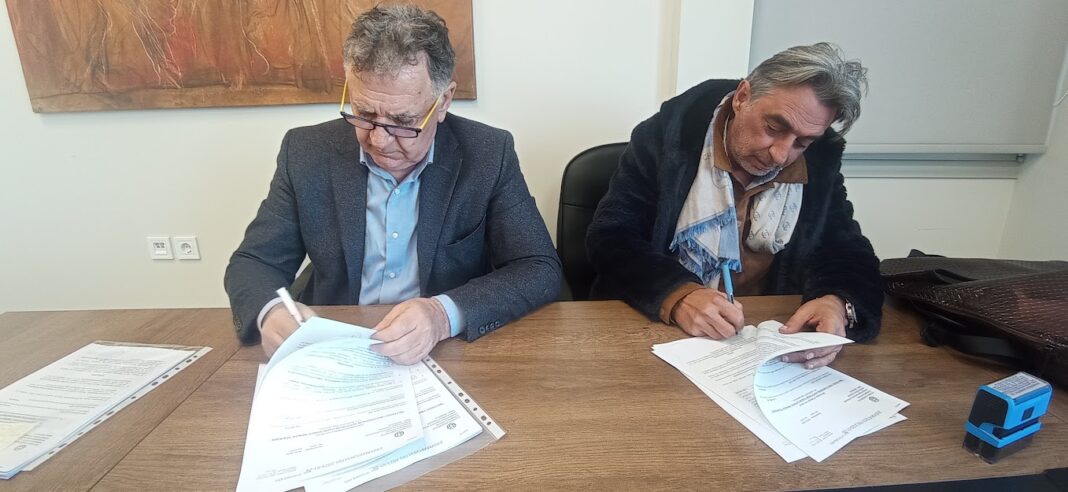 «Έπεσαν» οι υπογραφές για την βελτίωση αγροτικών δρόμο στο Δήμο Μινώα Πεδιάδας