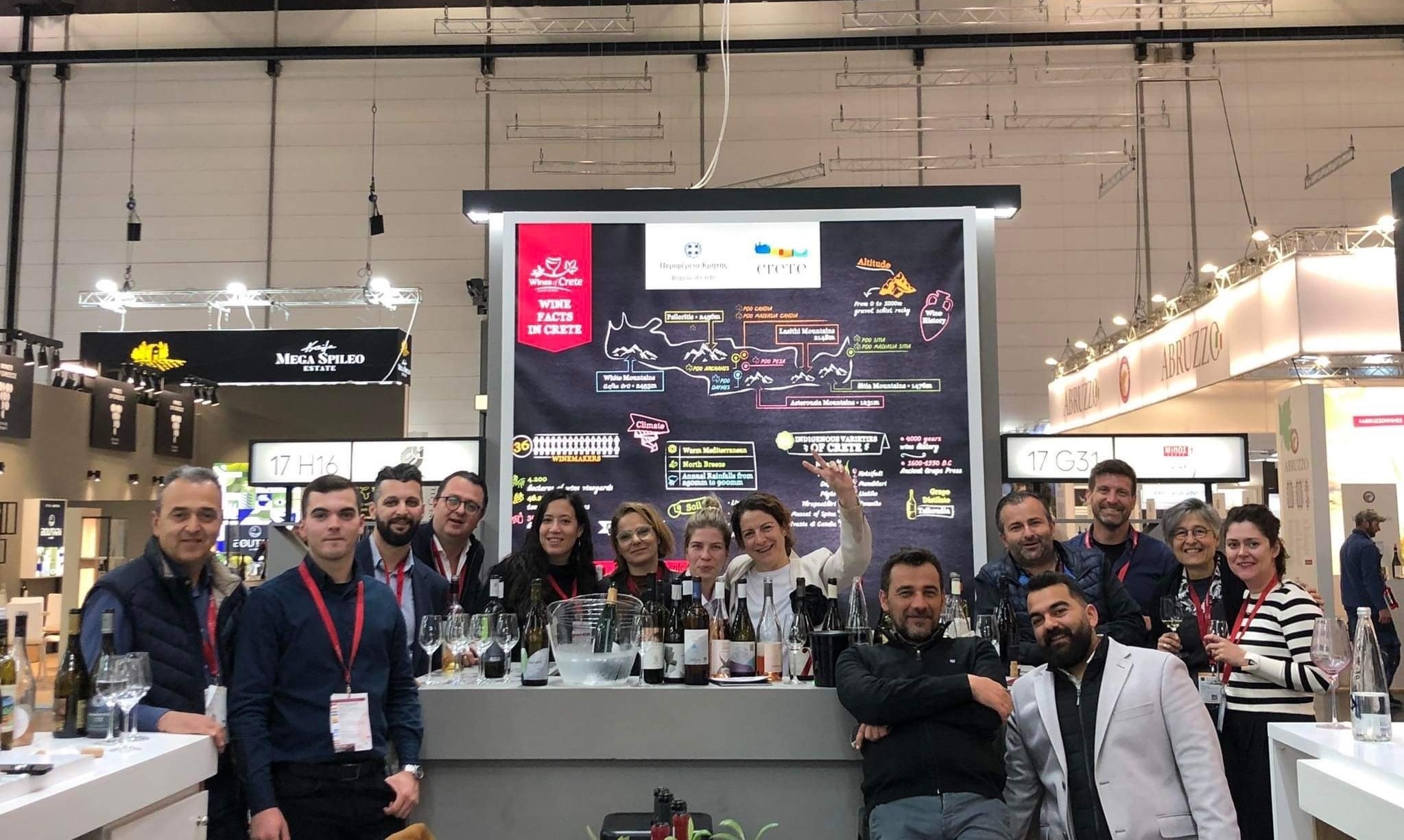 Οι Οινοποιοί της Κρήτης στην PROWEIN, τη μεγαλύτερη Διεθνή Έκθεση Κρασιού