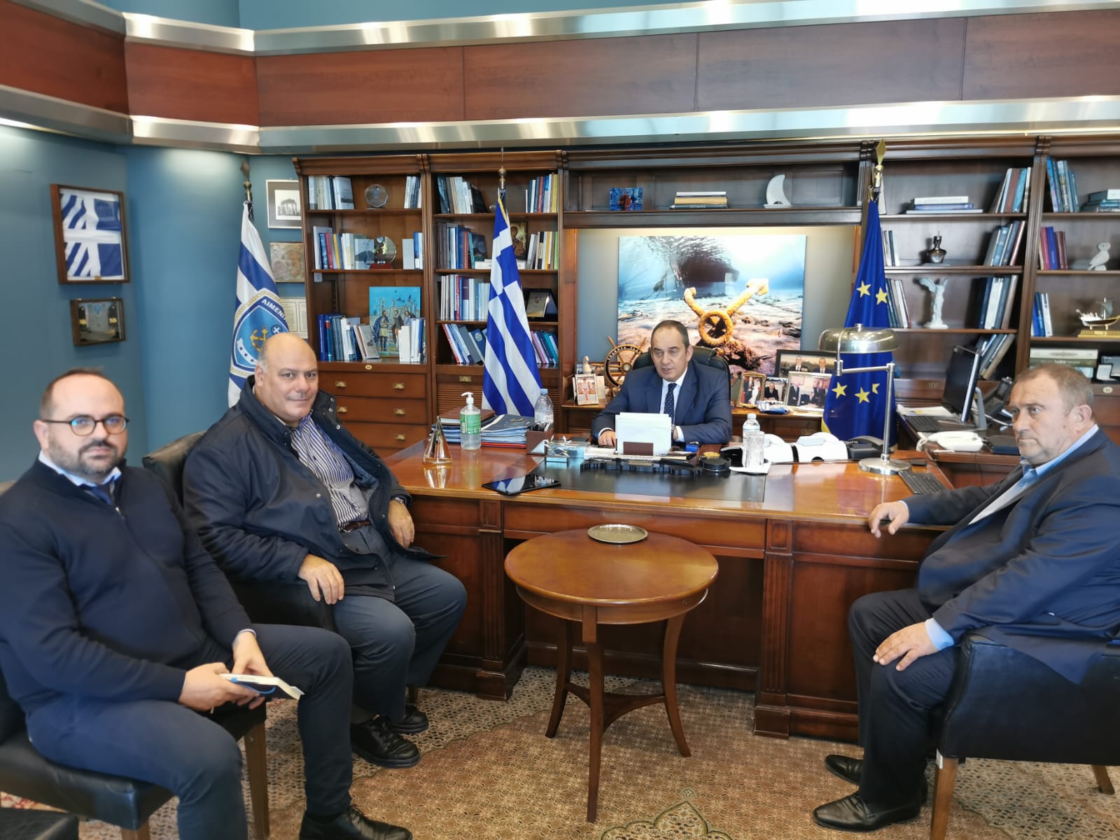 Στην Αθήνα ο δήμαρχος Κισσάμου – Συναντήσεις στα υπουργεία Εσωτερικών και Ναυτιλίας