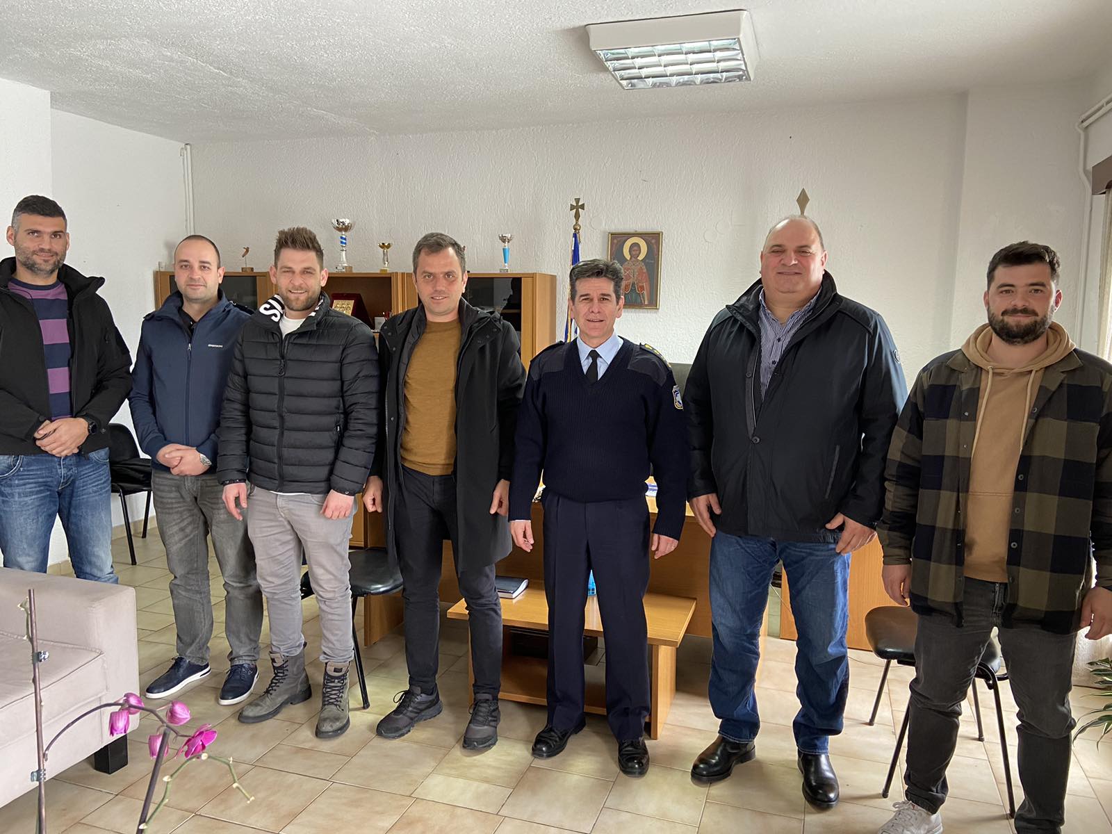 Στον Μ. Τσιριλάκη οι αστυνομικοί του Λασιθίου