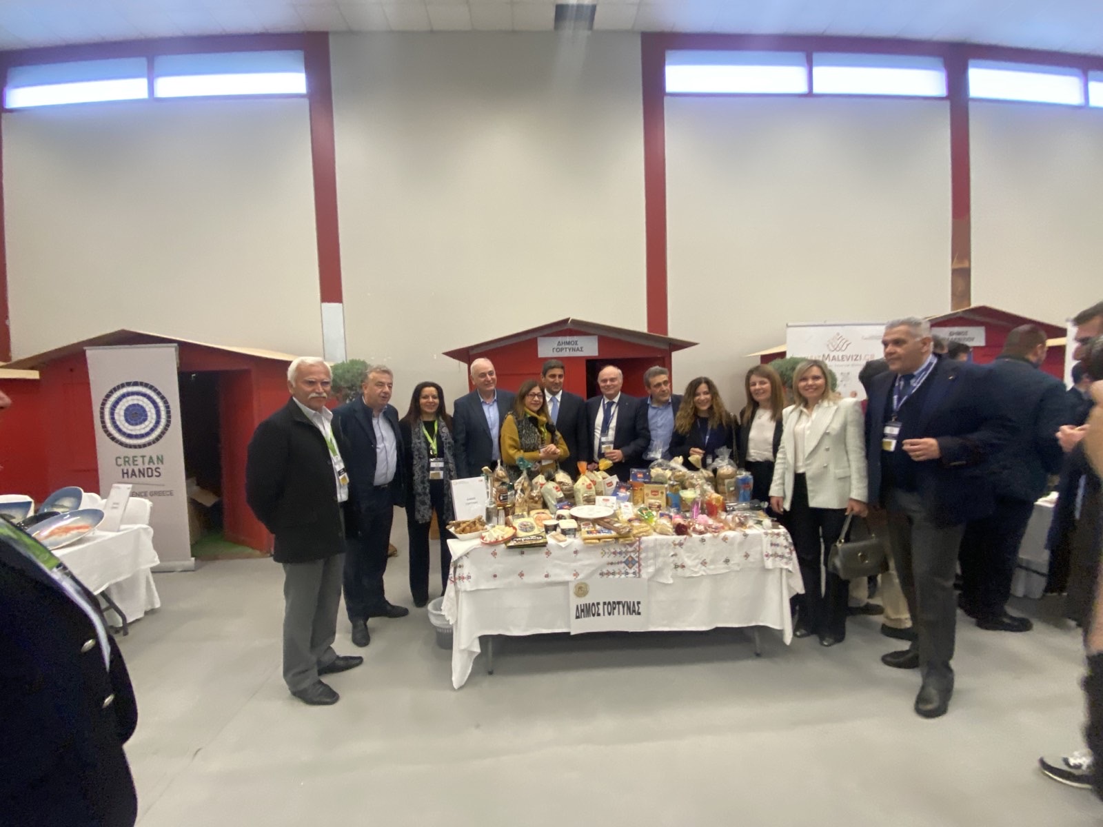 Στο 11ο Παγκρήτιο Φόρουμ Προώθησης Κρητικών Προϊόντων συμμετείχε ο δ. Γόρτυνας