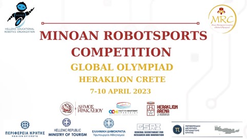 Το «Minoan Robot Sports Competion Global Olympiad» στο Ηράκλειο