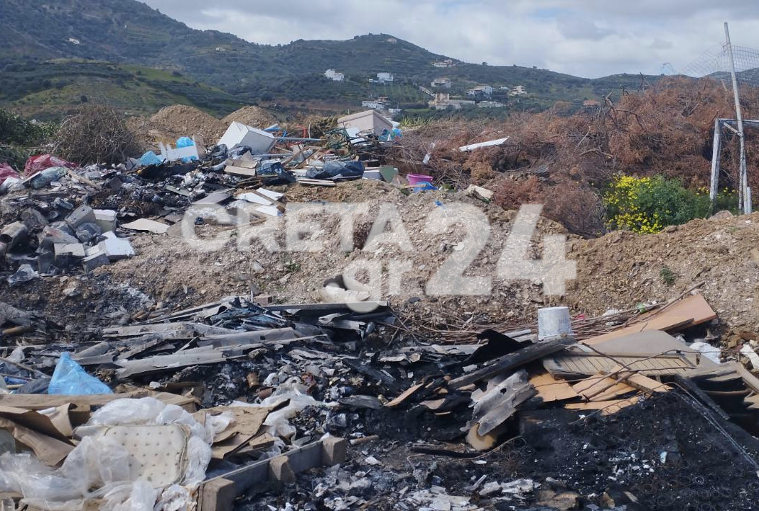 Αγία Πελαγία: Αγανάκτηση για το γήπεδο που έγινε... χωματερή - «Που είναι ο δήμος Μαλεβιζίου;»