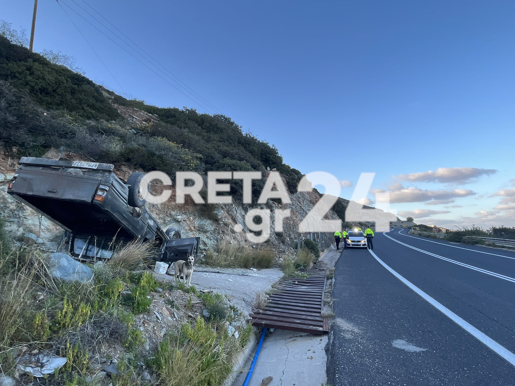 Σοβαρό τροχαίο στο Ηράκλειο – «Επί ποδός» ΕΚΑΒ και Πυροσβεστική