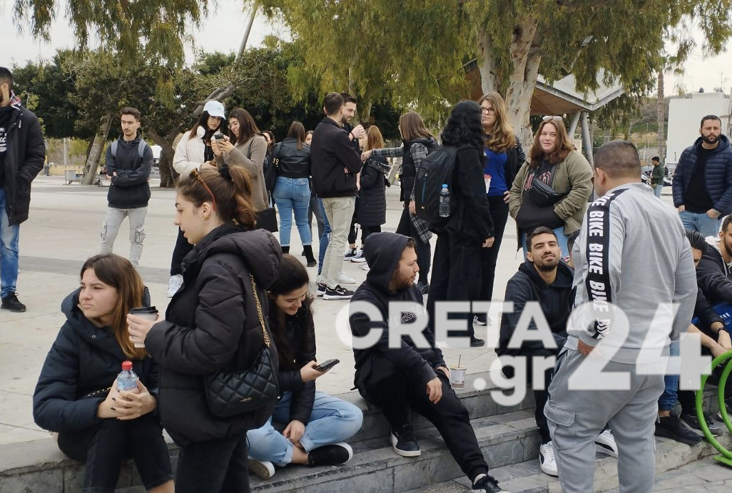 Ηράκλειο: Για δεύτερη ημέρα στους δρόμους οι φοιτητές του ΕΛΜΕΠΑ για τα επαγγελματικά δικαιώματα