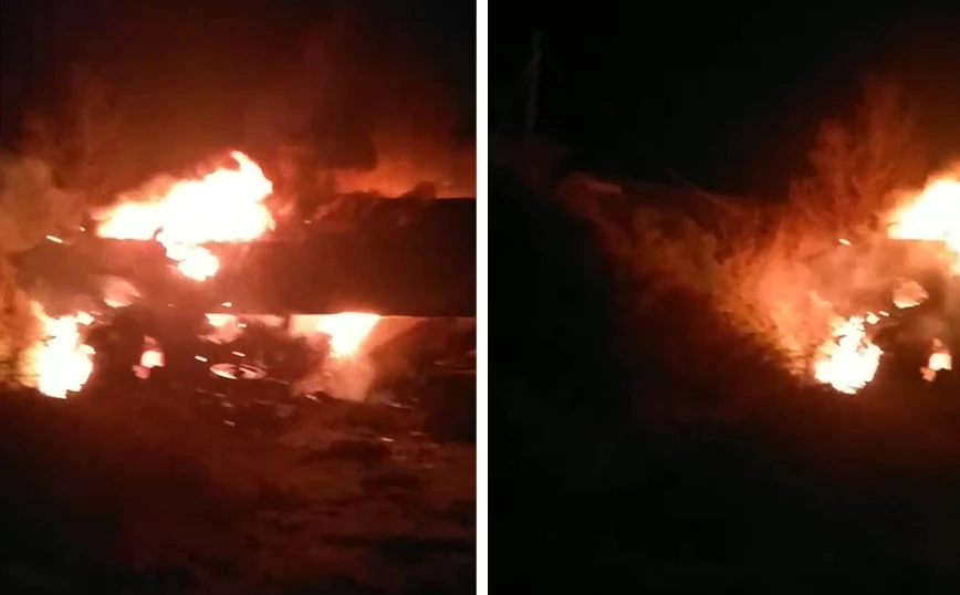 Συγκλονιστικά βίντεο λίγα λεπτά μετά τη σύγκρουση τρένων στα Τέμπη: Φωνές, κλάματα και βαγόνια στις φλόγες