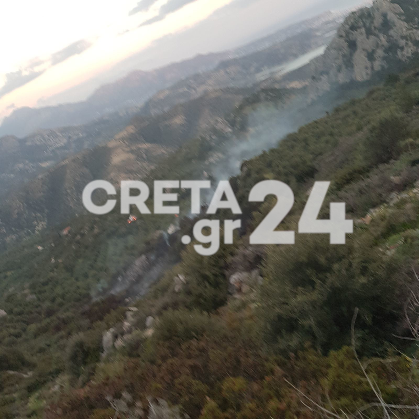 Κρήτη: Χειροπέδες σε ηλικιωμένο για τη μεγάλη φωτιά